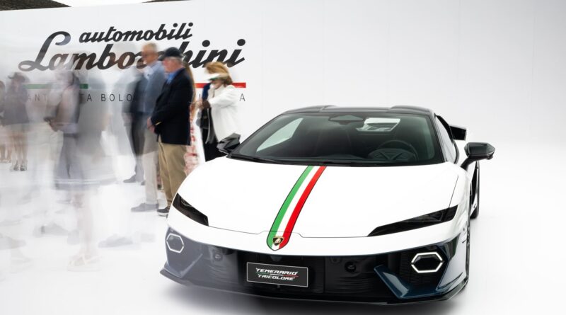 Lamborghini celebra l’eccellenza italiana con la Temerario Tricolore